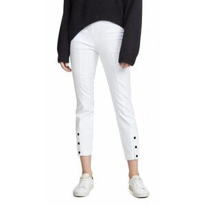 Rag & Bone New York Simone Snap Front Pants White